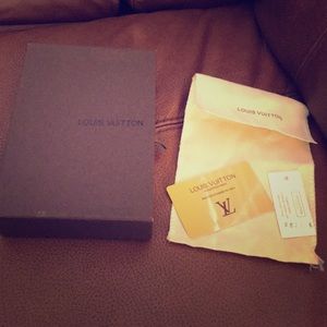 LV Gift Box and Dust Bag